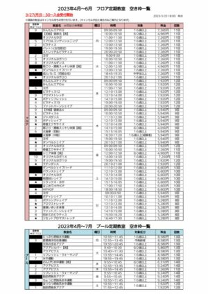 R5年度4月～ 募集人数と空き枠表のサムネイル